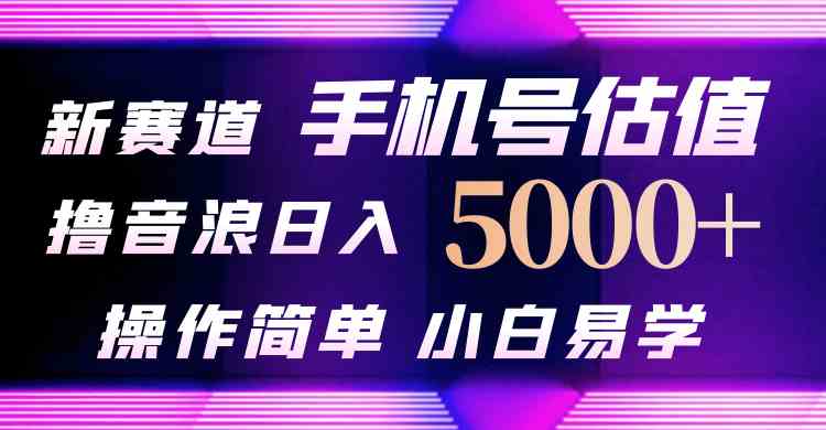 （10154期）抖音不出境直播【手机号估值】最新撸音浪，日入5000+，简单易学，适合…-专享资源网