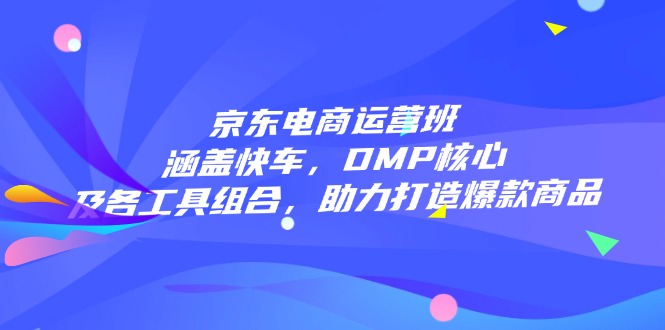 （14131期）京东电商运营班：涵盖快车，DMP核心及各工具组合，助力打造爆款商品-专享资源网